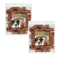 Akinu MASÍČKA Hovězí stripsy pamlsek pro psy 2 x 300 g