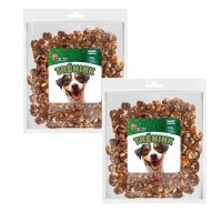 Akinu Trénink Hovězí & treska lupínky pamlsek pro psy 2 x 400 g