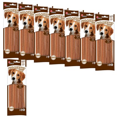 Akinu Kolagenové tyčinky pamlsek pro psy s chondroitinem 8 x 75 g