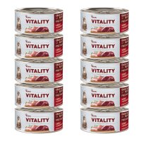 Akinu VITALITY Kuřecí & kachní maso konzerva pro kočky 10 x 70 g