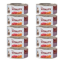 Akinu VITALITY Tuňák & krevety konzerva pro kočky 10 x 70 g