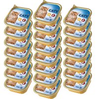 Akinu CATY Kuřecí & kachní paštika pro kočky 22 x 100 g