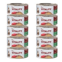 Akinu VITALITY Tuňák & síh konzerva pro kočky 10 x 70 g