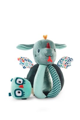 Lilliputiens chrastítko - dráček Joe a sova Merlin