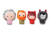 Lilliputiens set prstových maňásků - Červená Karkulka