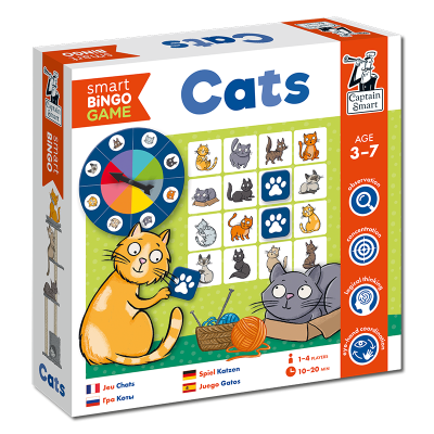 Captain Smart Chytré bingo - kočky
