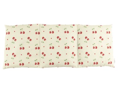 BocioLand Tříkomorový nahřívací pás s třešňovými pecičkami, termofor -  Cherry life, ecru