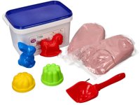 Adam Toys Adam Toys Kinetický písek - pudrový - 2kg + mix formiček zdarma