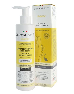 DERMARAYS SulpHur čistič na obličej a tělo 250 ml