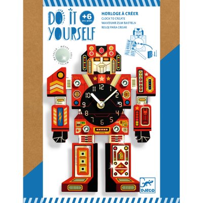 Djeco DIY Hodiny Robot