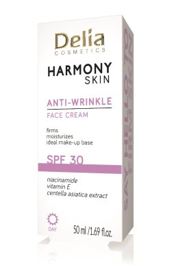 Delia Harmony Skin Krém na obličej proti vráskám SPF30 50 ml