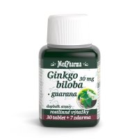 Medpharma Ginkgo biloba 30 mg + Guarana 37 tablet