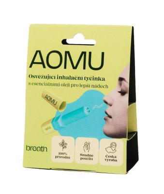 AOMU inhalační tyčinka s esenciálními oleji Breath