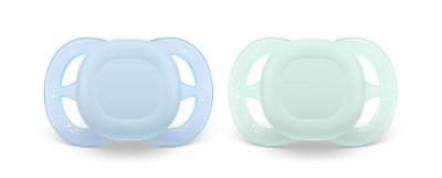 Philips Avent Šidítko Ultra Start Neutral 0-2 m chlapec 2 ks