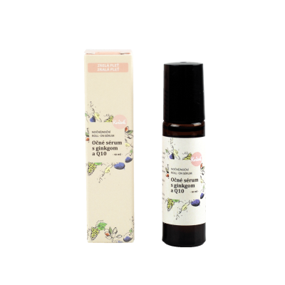 Kvitok Roll-on sérum na oční okolí s koenzymem Q10 - noční (10 ml)