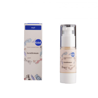 Kvitok Pleťový krém pro muže Gentleman (30 ml)