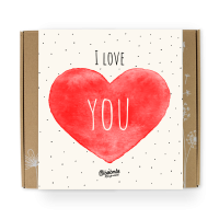 Blossombs Semínkové bomby - Dárková sada střední "Miluji tě" (9 ks)