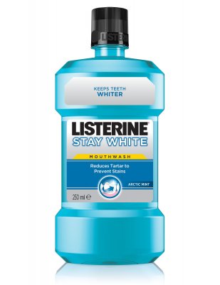 Listerine Stay White ústní voda 250 ml