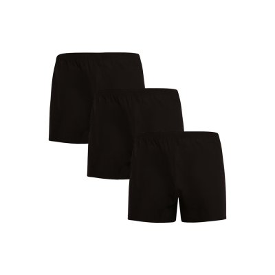 Nedeto 3PACK pánské trenky černé (3NDTT001) 3XL