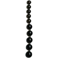 You2Toys Anální kuličky Černá perla (28 cm)