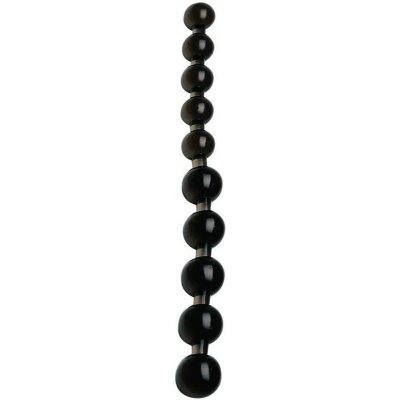 You2Toys Anální kuličky Černá perla (28 cm)