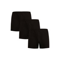 Nedeto 3PACK pánské trenky černé (3NDTT001) XXL