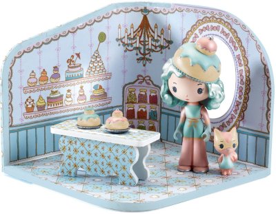 Djeco Tinyly figurka Charlie a cukrárna