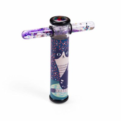 Moulin Roty Kaleidoskop svítící ve tmě - Kočka