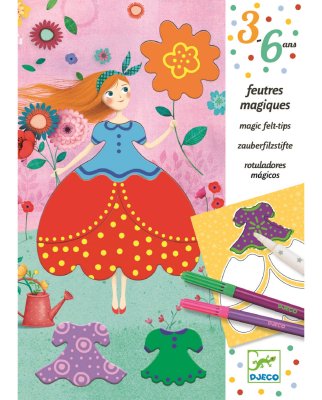 Djeco Výtvarná sada pestrobarevné oblékání Marie