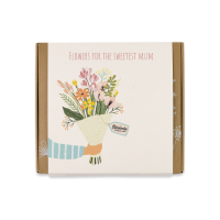 Blossombs Semínkové bomby - Dárková sada střední "Pro nejlepší maminku"- Kytice (9 ks)