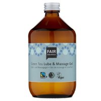 Fair Squared Lubrikační a masážní gel se zeleným čajem