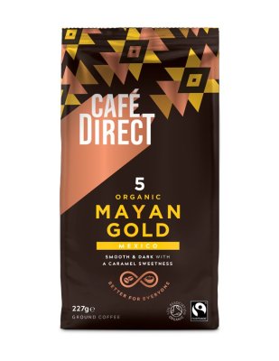 Cafédirect BIO Mayan Gold Mexiko SCA 82 mletá káva 200 g