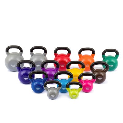 TRINFIT Kettlebell kovový vinyl varianta 36 kg