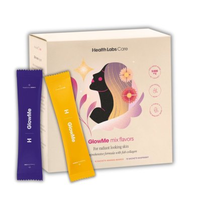 Health Labs Care GlowMe Kolagen 5000 mg ananas-mango/malina 30 sáčků