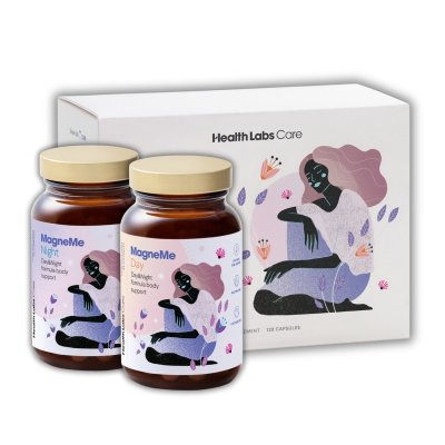 Health Labs Care MagneMe Magnesium a Vitamin B6 – komplexní kúra 120 kapslí