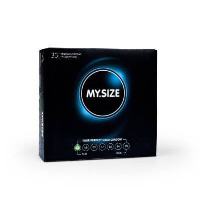MY.SIZE Kondomy 36 ks, 47mm