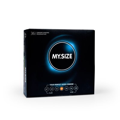 MY.SIZE Kondomy 36 ks, 57mm