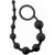 Anal Adventures Platinum Anal Beads Anální korálky černé