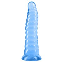 NS Novelties Gelové dildo s přísavkou Fantasia Nymph 19 cm,  modré