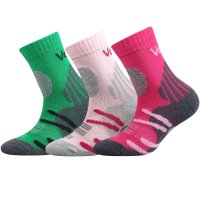 VoXX 3PACK dětské ponožky vícebarevné (Horalik-Mix A) 35/38