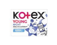 Kotex YOUNG Night vložky 7 ks