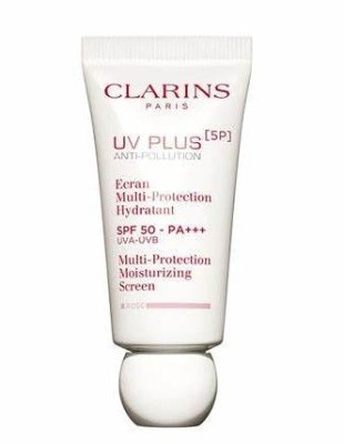 Clarins UV+ Anti-Pollution Rose SPF50 lehký krém-gel 30 ml