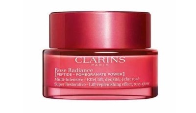 Clarins Super Restorative Rose Radiance vyhlazující krém 50 ml