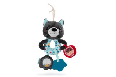 Lilliputiens motorická hračka s aktivitami - vlk Ludvík