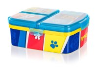 Vetro-Plus Svačinový dělený box Patrola 17,5 x 13 cm