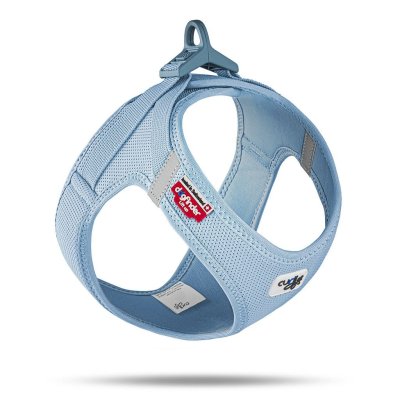 Curli Postroj pro psy se sponou Air-Mesh Skyblue, 3XS, 1,5-3 kg
