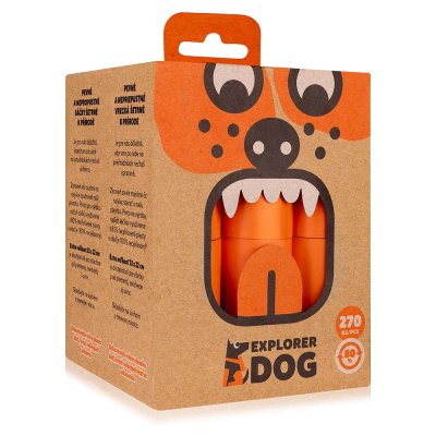 Explorer dog Sáčky recyklované na psí exkrementy 270 ks