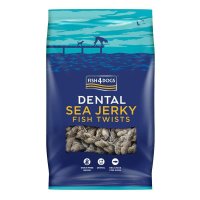 Fish4Dogs Pamlsky pro psy DENTAL SEA mořská ryba - závitky 500 g