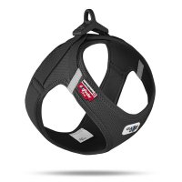 Curli Postroj pro psy se sponou Air-Mesh Black S, 4-7 kg