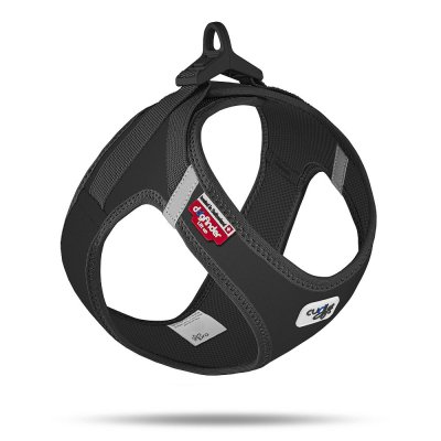 Curli Postroj pro psy se sponou Softshell Black XL, 12-18 kg